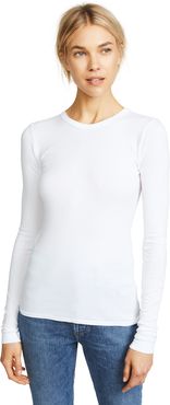 Bold Long Sleeve Crew Neck Tee