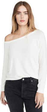 Peached Jersey Easy Off Shoulder Top