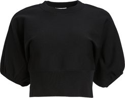 525 Balloon Sleeve Crew Neck Sweater