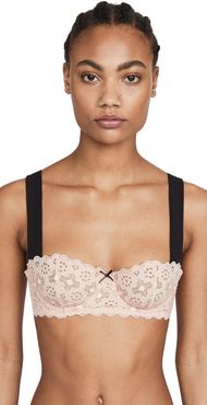 Crochet Lace Balconette Bra