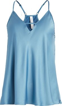Solid Charmeuse Chemise