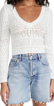 Blanca Crochet Sweater