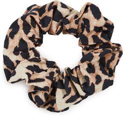 Printed Cotton Poplin Scrunchie