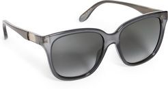 Wirecore Squared Acetate Sunglasses