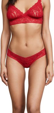 Signature Lace Low Rise Thong