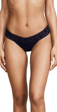 Cotton with a Conscience Low Rise Thong