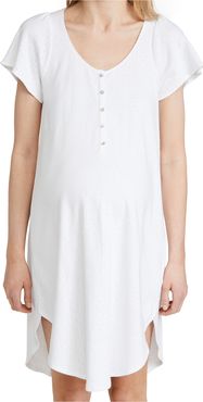 The Organic Pointelle Nightgown