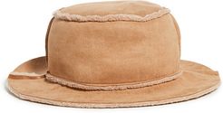 Faux Shearling Reversible Bucket Hat