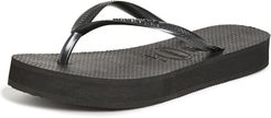 Slim Flatform Flip Flops