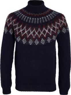 Love On The Rocks Wool Turtleneck Sweater