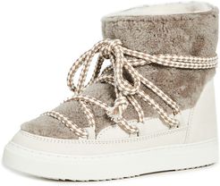 Curly Shearling Sneakers