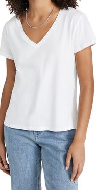 The Raine Deep V Neck Tee