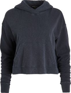 Relaxed Cropped Hoodie