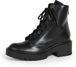 Pike Lace Up Shearling Boots