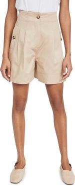 Hutton Drill Paperbag Shorts