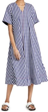 Bessie Gingham Check Shirtdress