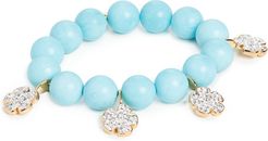 Pave Floral Country Club Bracelet