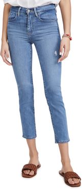 724 High Rise Straight Crop Jeans