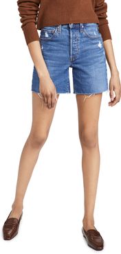 501 Mid Thigh Shorts