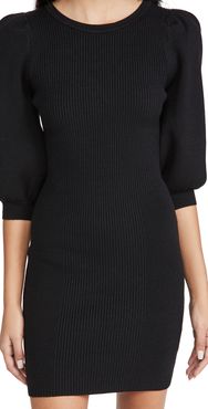 Brielle Puff Sleeve Sweater Dress