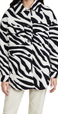 London Zebra Shirt Jacket