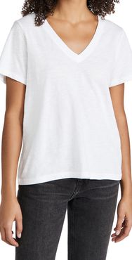 Whisper Cotton V Neck Tee