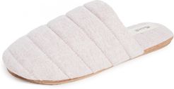 Quilted Puffy Slippers