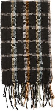 Gauzy Plaid Scarf