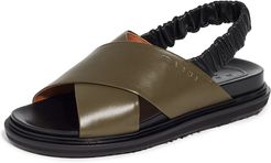 Fussbett Crisscross Slingback Sandals