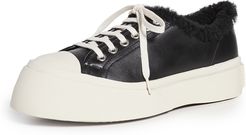 Gum Soled Lace Up Sneakers