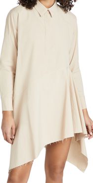 Asymmetric Shirt Dress