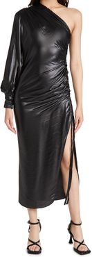 Liquid Desire One Sleeve Dress