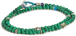 4mm Beads Double Wrap Bracelet