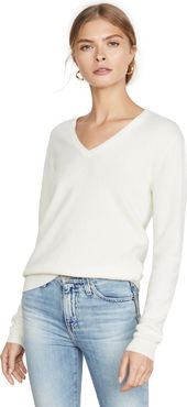 V Neck Cashmere Pullover