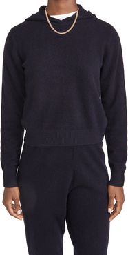 Cropped Cashmere Hoodie