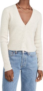 Ribbed Cashmere Cardigan