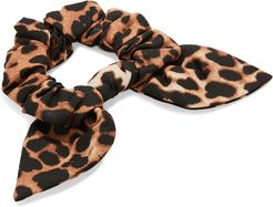 Dark Leopard Scrunchie