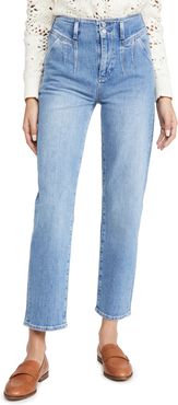 Sarah Straight Ankle Jeans