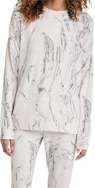 Marble Long Sleeve Top