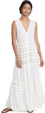 Eyelet Maxi Dress