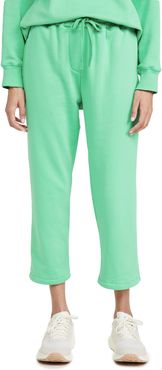 Drawstring Green Jogger Pants