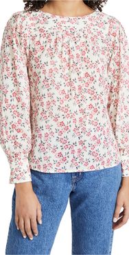 Ikat Long Sleeve Fleur Blouse