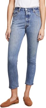 x Levi's High Rise Ankle Crop Jeans