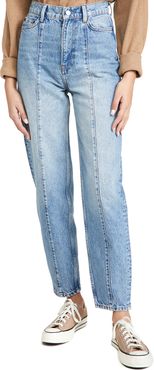 Kris Relaxed Curve Seamed Jeans