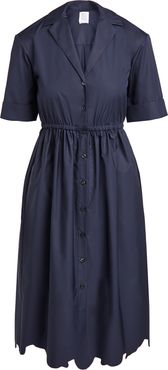 Jane Scalloped Shirt Dress