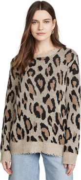 Leopard Cashmere Sweater