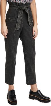 Metta Acid Wash Denim Pants