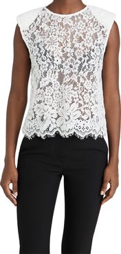 Cord Lace Sleeveless Top