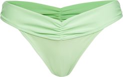 Apple Green Ruched Briefs