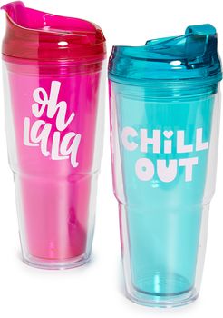 Shopbop @Home Plastic Tumbler Set